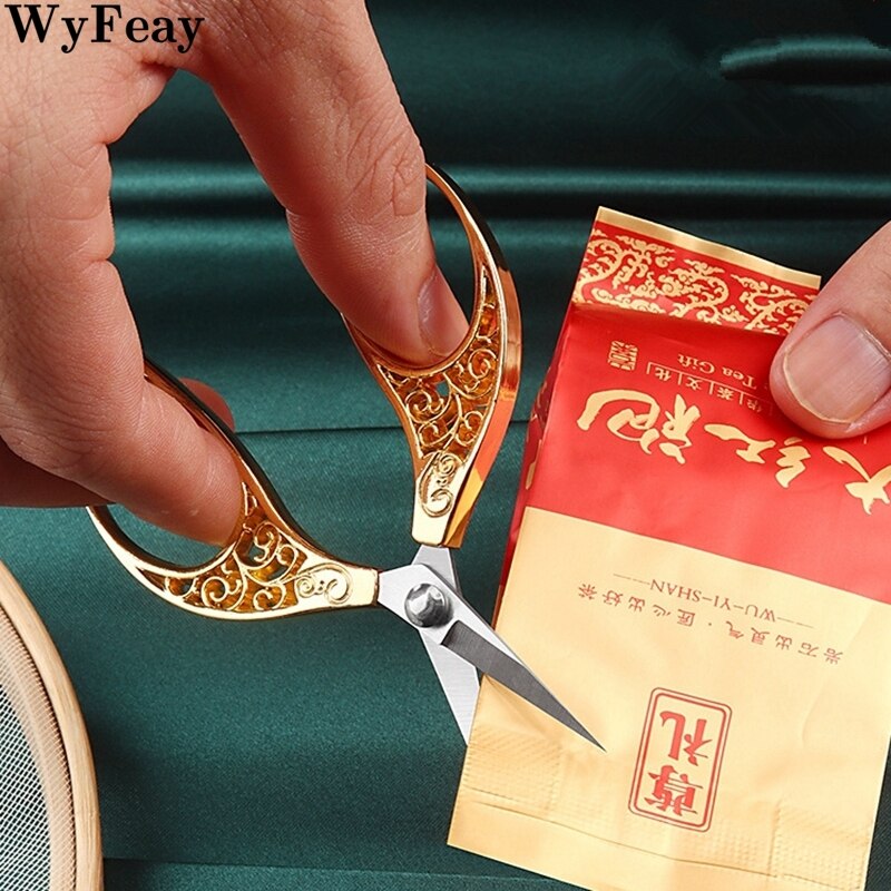 Stainless Steel Stitch Retro Classic Vintage Antique Fine Embroidery Cross-stitch Sewing Tailor Scissor Handicraft Fabric Shears