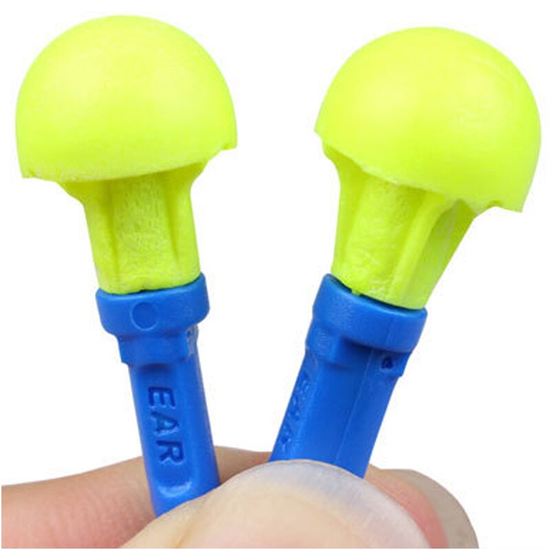 5pairs Authentic 3M 318-1005 Space Foam Soft corded Ear Plugs Anti-noise sleeping Reduction Norope Earplugs Protective earmuffs
