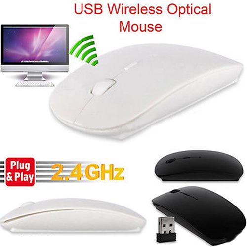 2.4GHz Wireless Mouse Scroll Optical Slim Mice for Windows Macbook Laptop PC easily on the toolbar "forward" "backward" function