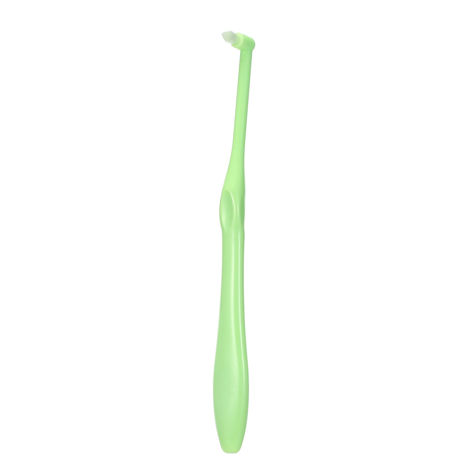 1pcs Toothbrush End-Tuft Tapered Brush Soft Bristle Braces Cleaning Toothbrush Floss Oral Tooth Care: Green