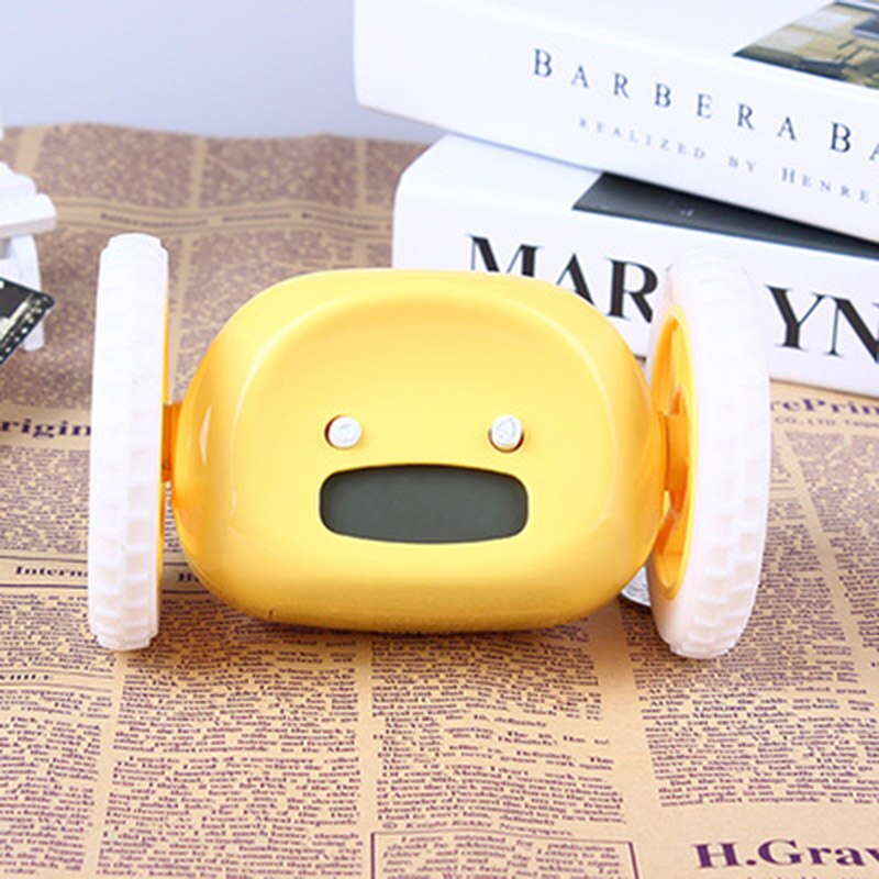 QMJHVX Led Wake Up Light Alarm Clock Night Light Nixie Clock Digital Desk Bedroom Bedside Table Home Decorations zegar LED: Alarm clock 1 yellow