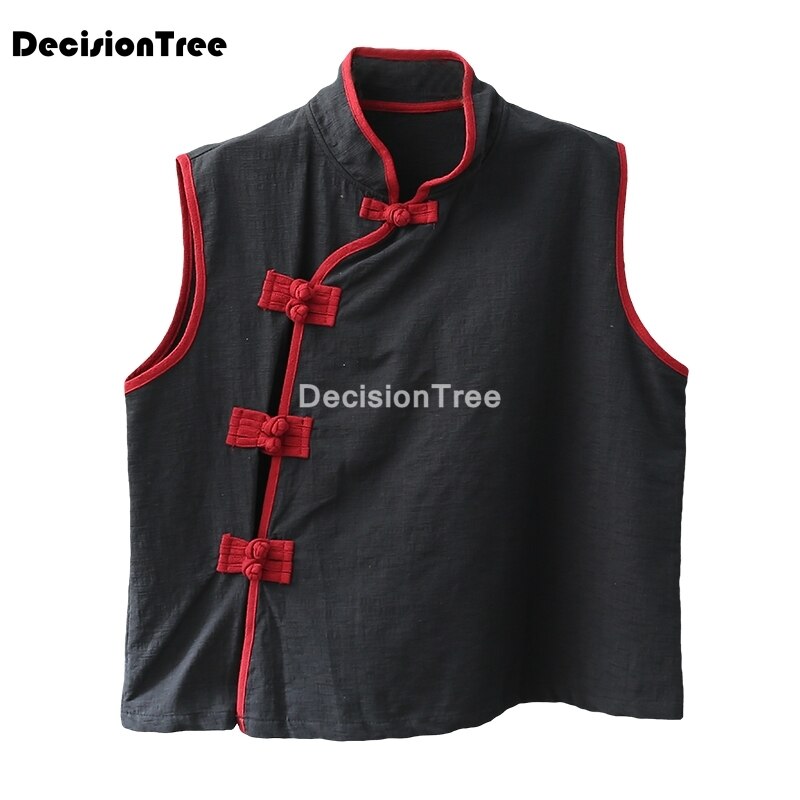 Chalecos de qipao chino para mujer, ropa china tradicional, traje tang, tops elegantes, chaleco sin mangas para mujer