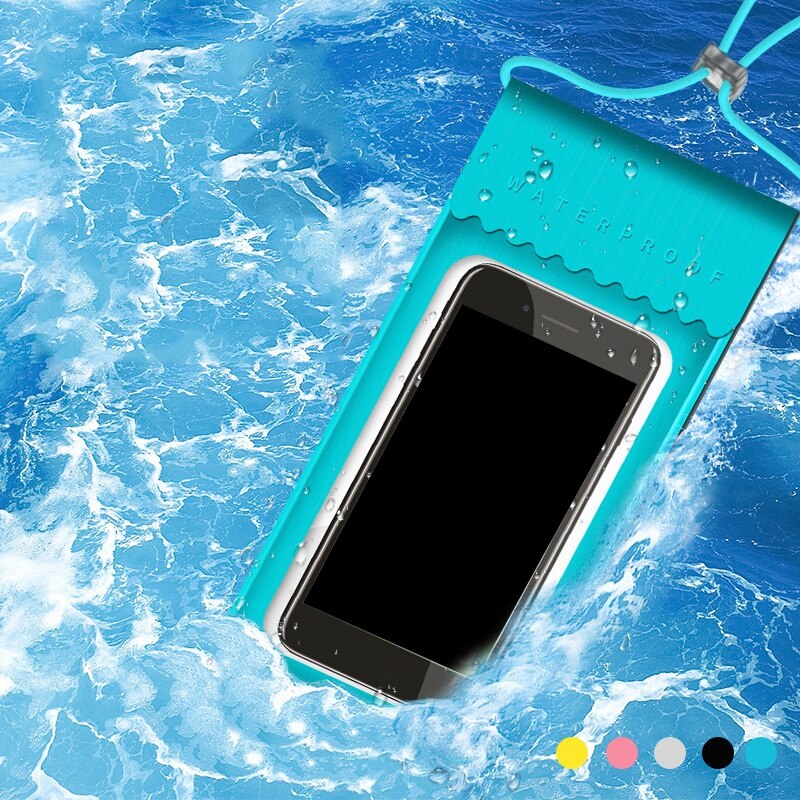 Zwemmen Zak Waterdichte Tas Mobiele Telefoon Touch Screen Telefoon Case Gsm Pouch Houder Voor Duiken Surfen Water Sport