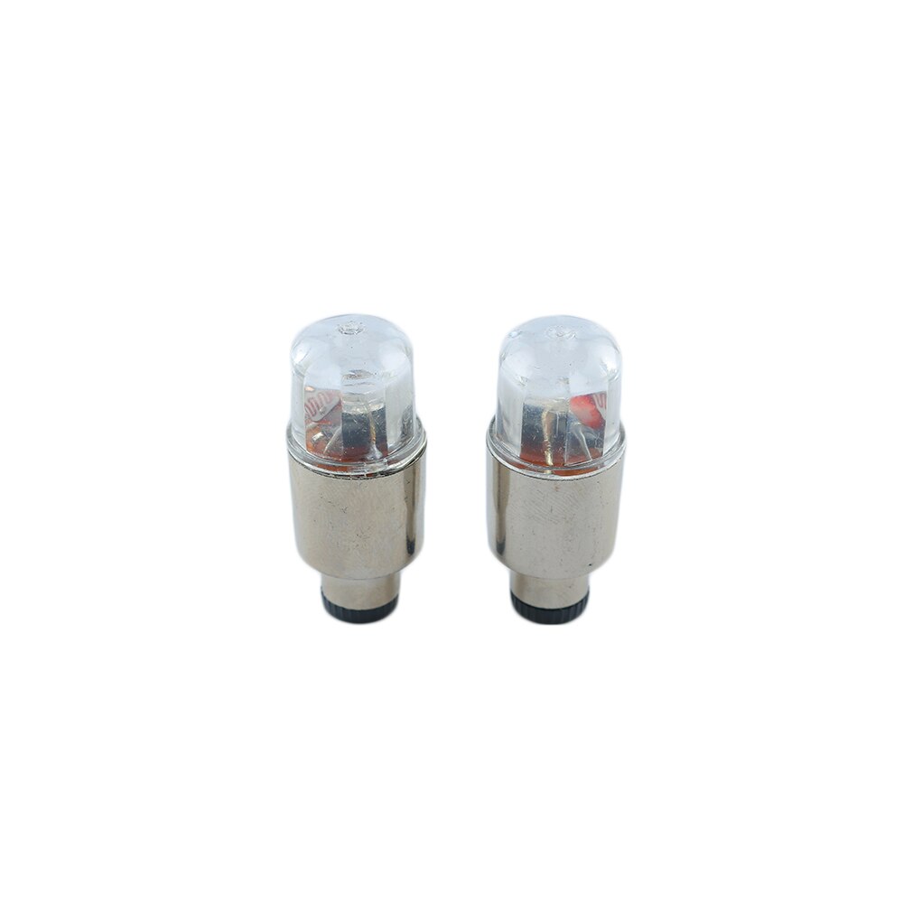 Lámpara LED de Flash para ciclismo, tapa de válvula de neumático con efecto luciérnaga, accesorios para bicicleta