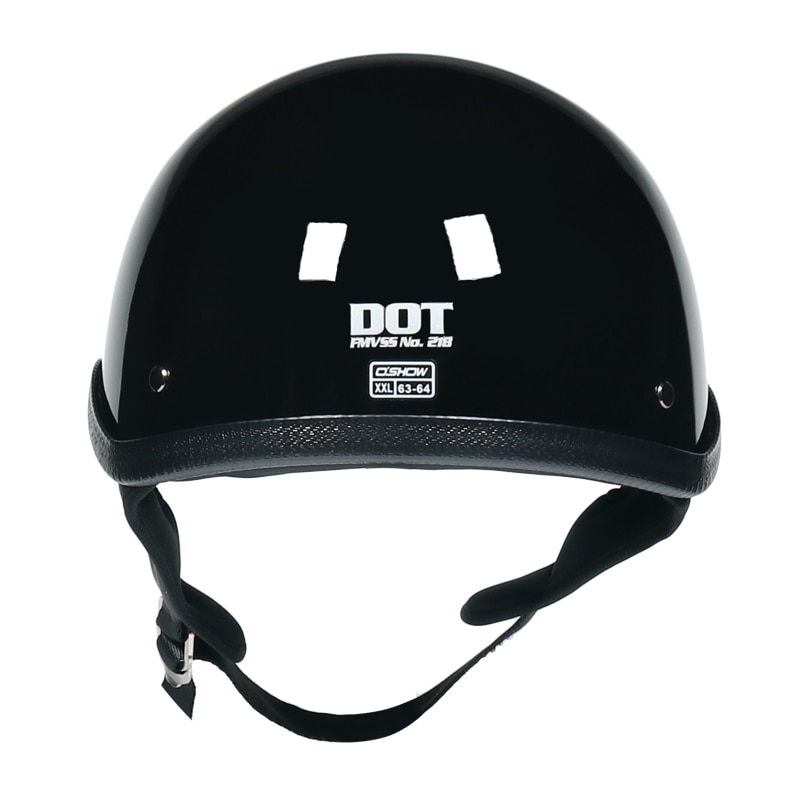 Retro En Vintage Half Open Gezicht Dot Goedgekeurd Motorhelm Voor Man En Vrouw