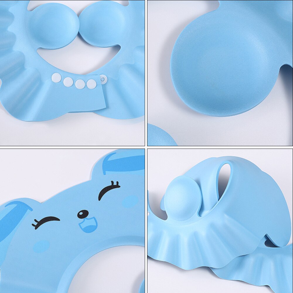 3 szt. Kąpiel dla dzieci kapelusz szampon dla dzieci kapelusz czepek kąpielowy dla szamponu dla niemowląt prysznic dla dzieci