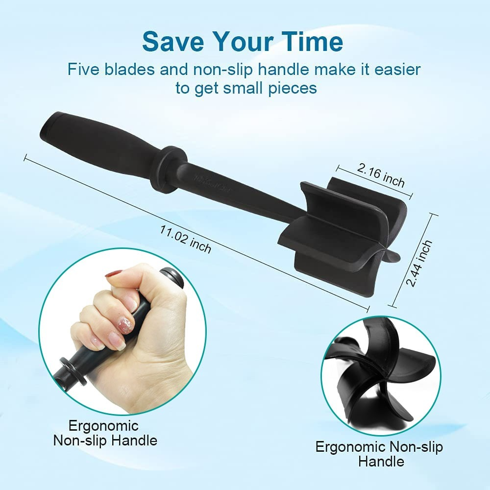 Multifunctional High-Temperature Resistant Meat Chopper Hamburger Chopper Meat Chopper Utensils Non-Stick Cookware