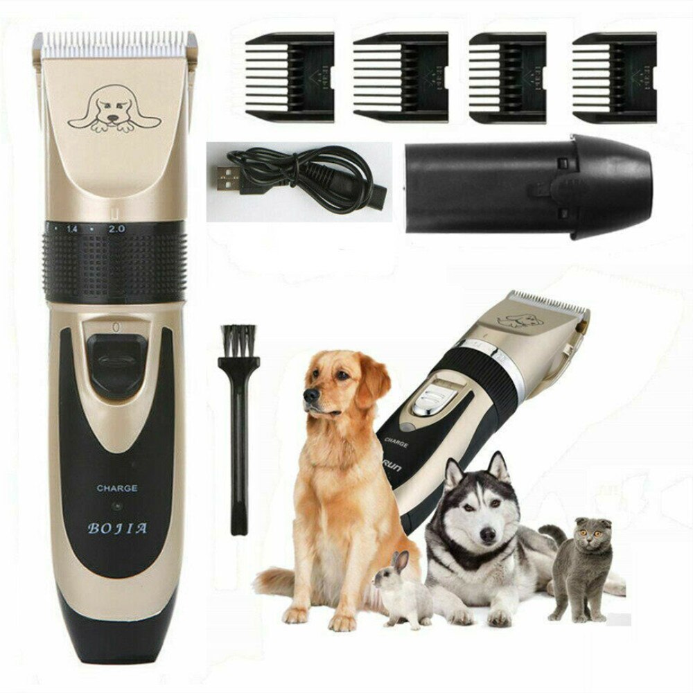 Oplaadbare Hond Haar Trimmer Elektrische Hond Cutter Pet Grooming Kit Clipper Puppy Kapsel Scheerapparaat Machine Trimmen Tool: A1