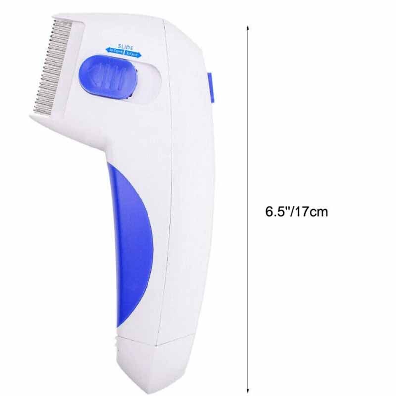 électrique puce peigne tête poux élimination des puces contrôleur de puces tueur électrique peigne grand docteur pour chiens chats animal de compagnie
