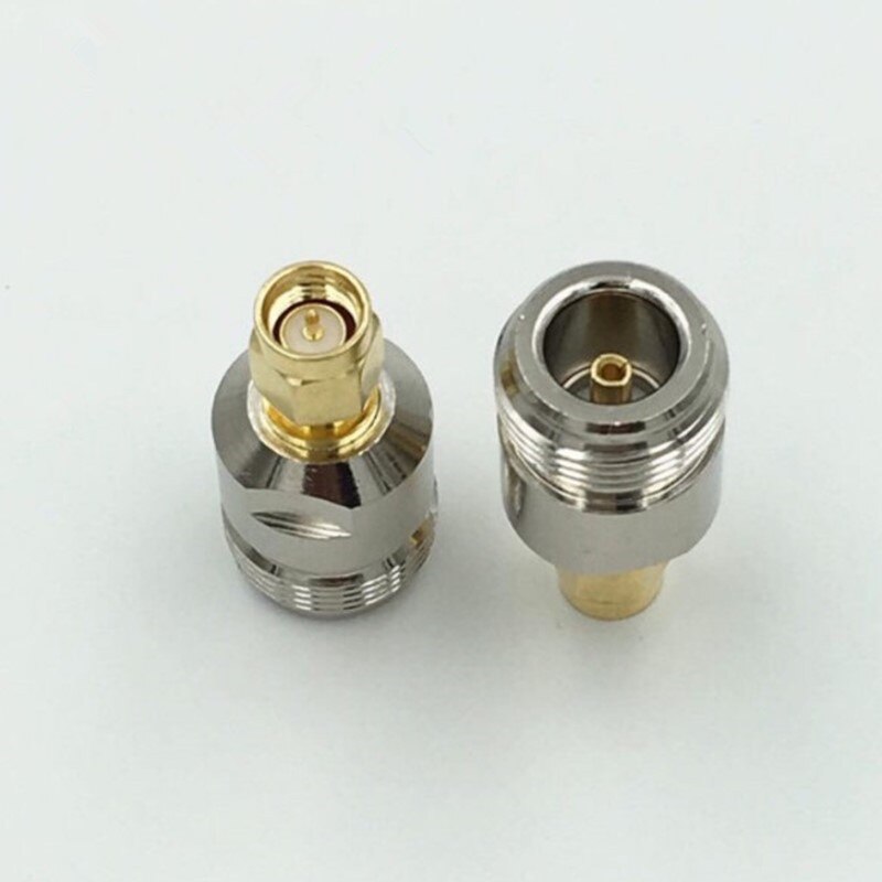 2pcs RF Coaxial Coax Connector N Female To SMA Male Plug Adapter N/SMA-KJ Copper