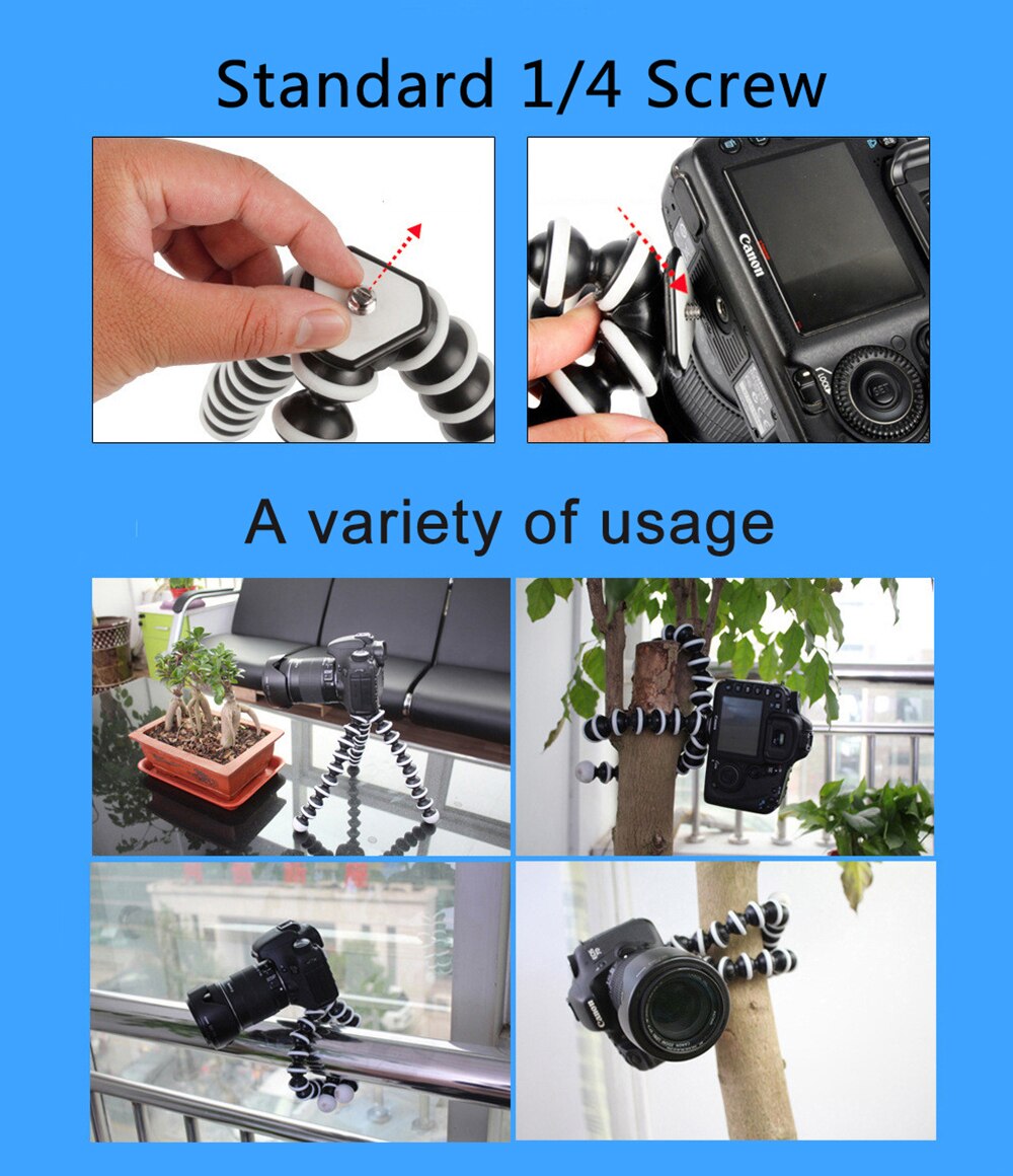 MAMEN Flexible Mini Octopus Tripod for Phone Folding Phone Holder Support telephone Mobile Stand for Camera Smartphone