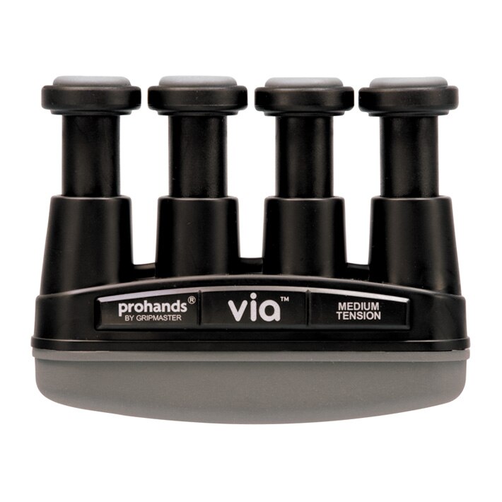 Prohands via edition instapniveau handtrainer voor gitaar, bas, piano, ukelele, spanning 1lb-6 lbs , 7 kleuren beschikbaar