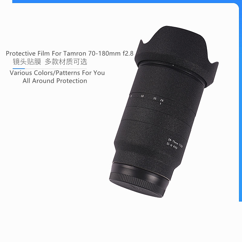Lens Skin Decal Wrap Film Voor Tamron 70-180 F2.8 Protector Anti-Kras Decal Sticker