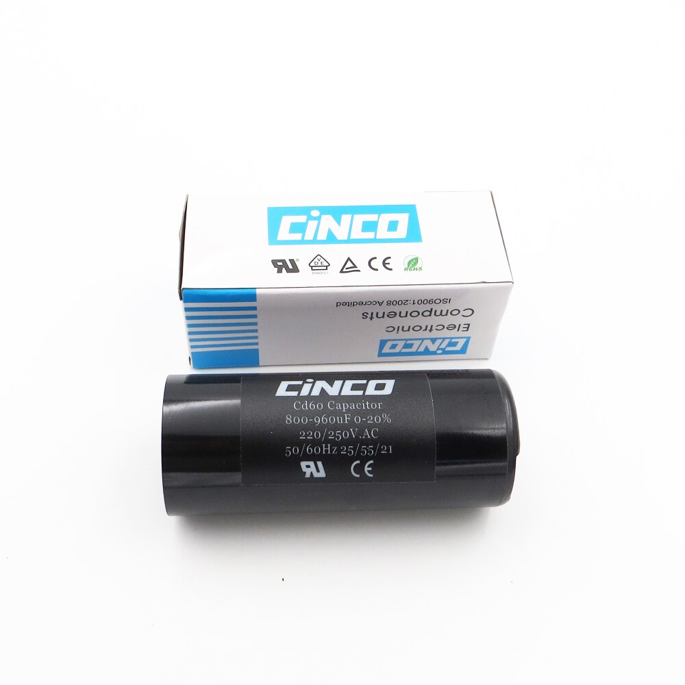 800-960MFD 220V 250V 275V CD60 Air Compressor Washing Machine Start Capacitor 800-960 mf uf Compressor 220VAC 250VAC