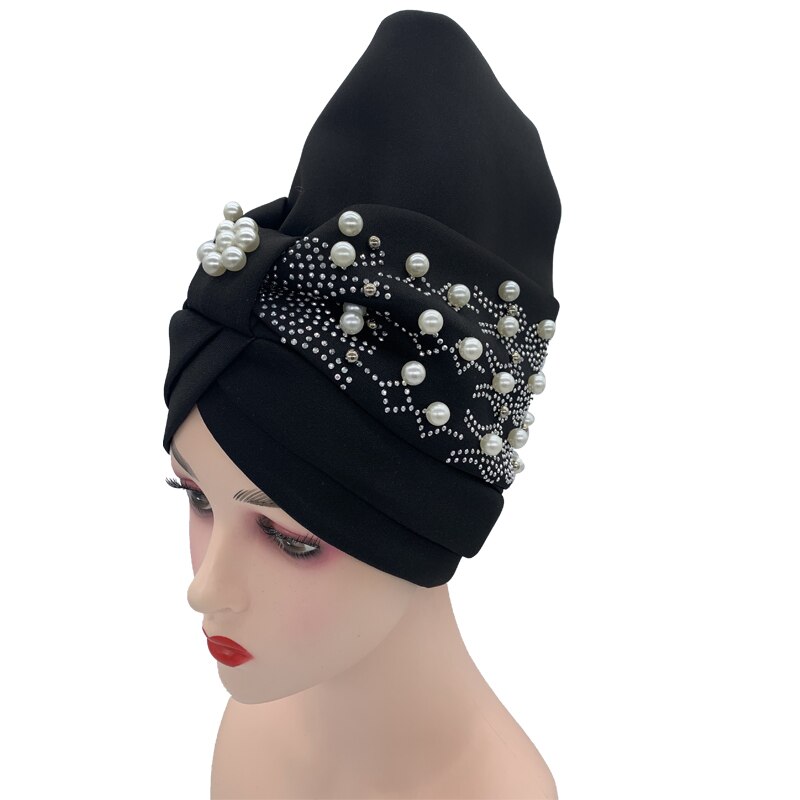 Turbante Hijab para mujer, gorro de estilo africano, pañuelo musulmán, para la cabeza, para , novedad de