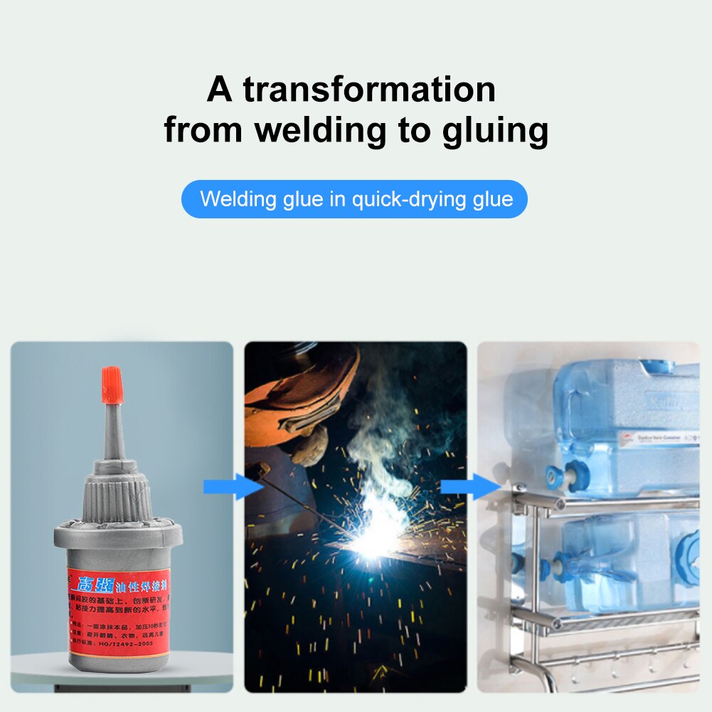 1Pcs Metal Welding Flux Oily Strong Welding Flux Universal Glue Oily Raw Glue Welding Flux Multi Purpose Adhesive Super Glue