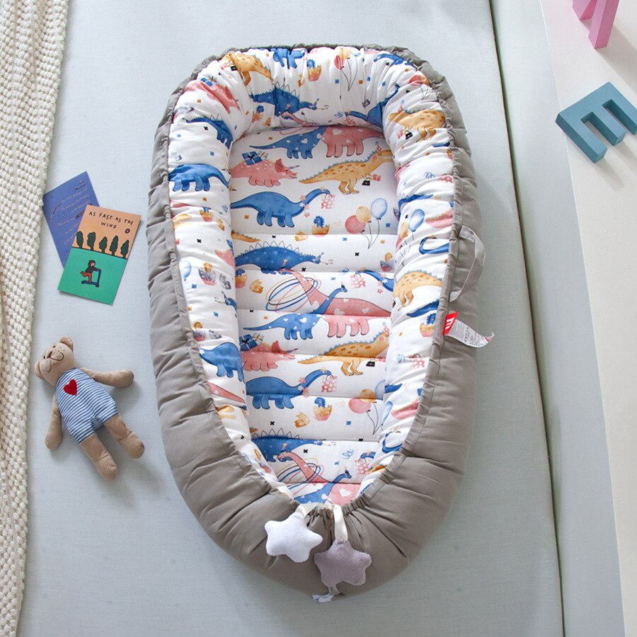 Pasgeboren Baby Bed 50X85Cm Pop Bed Draagbare Baby Katoenen Nest Bed Reizen Babybedje Jongen Meisje Wieg peuter Wieg Bed Baby Wieg: 4
