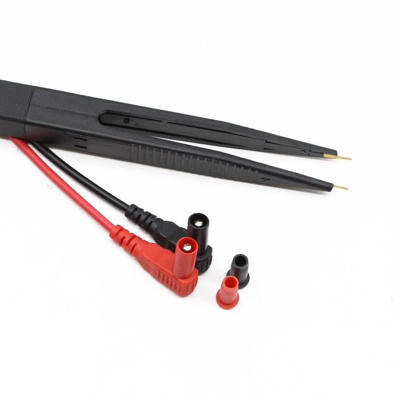 1 stuk smd smt chip test clip lood probe digitale multimeter meter pen pincet condensator weerstand
