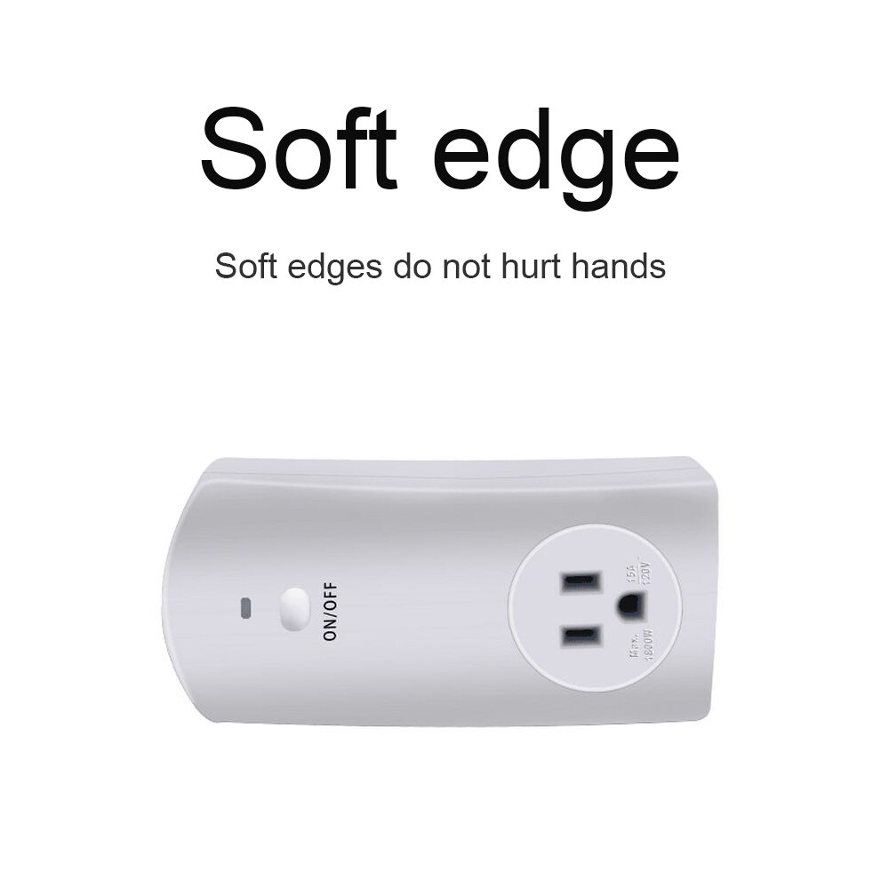 TS-2000 Auto LCD Display Thermostat Socket Programmable Green Backlight Home Smart Life Wireless Thermostats Outlet US/EU/UK