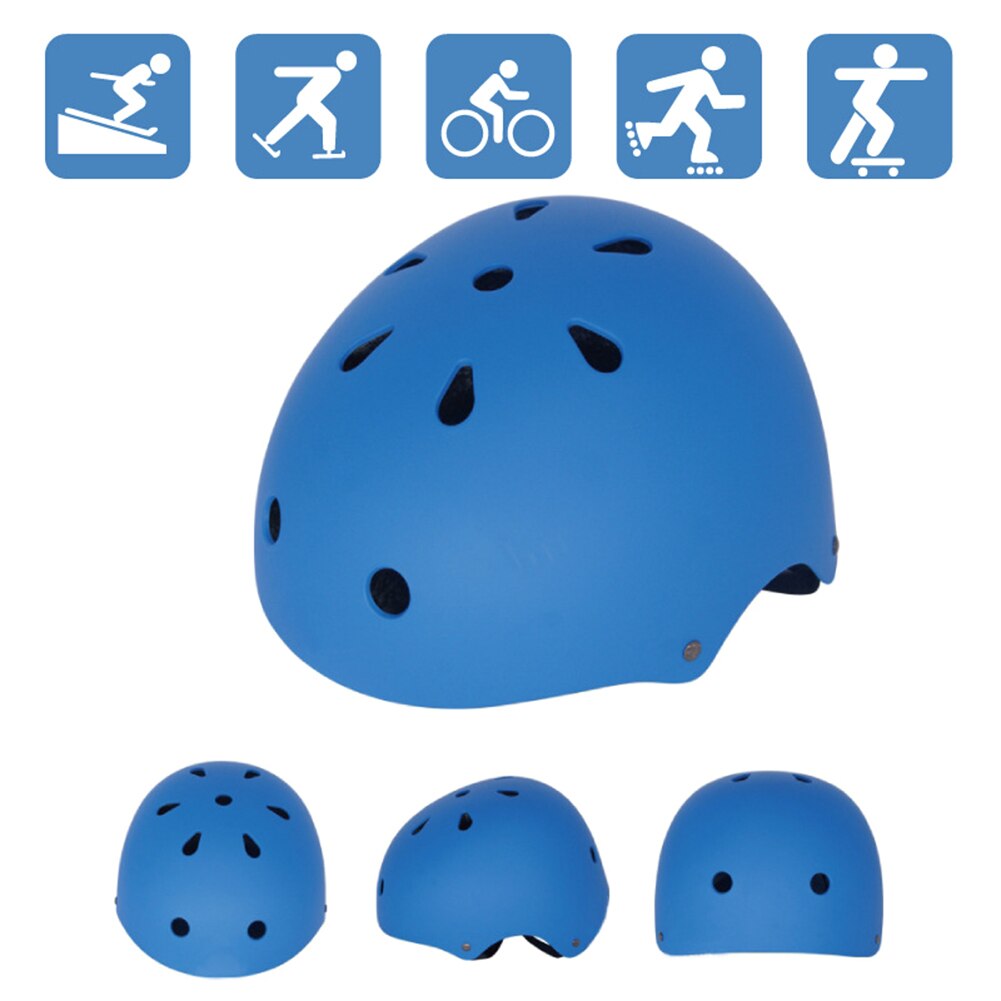 Kids Bike Helmet, Adjustable Multi-Sport Safety Cycling Skating Helmet for Toddler Boys Girls: Blue / 52-54cm