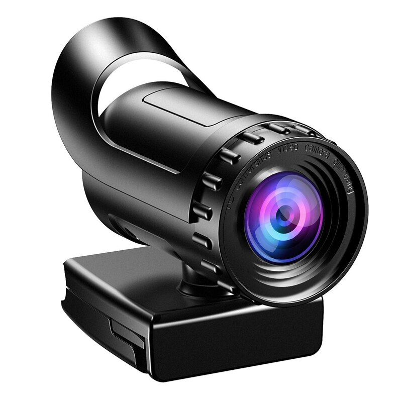 2K USB Webcam HD Camera Auto Focus Webcam with Microphone and Tripod for PC Laptop Notebook TV Computer Video Web Cam: Default Title
