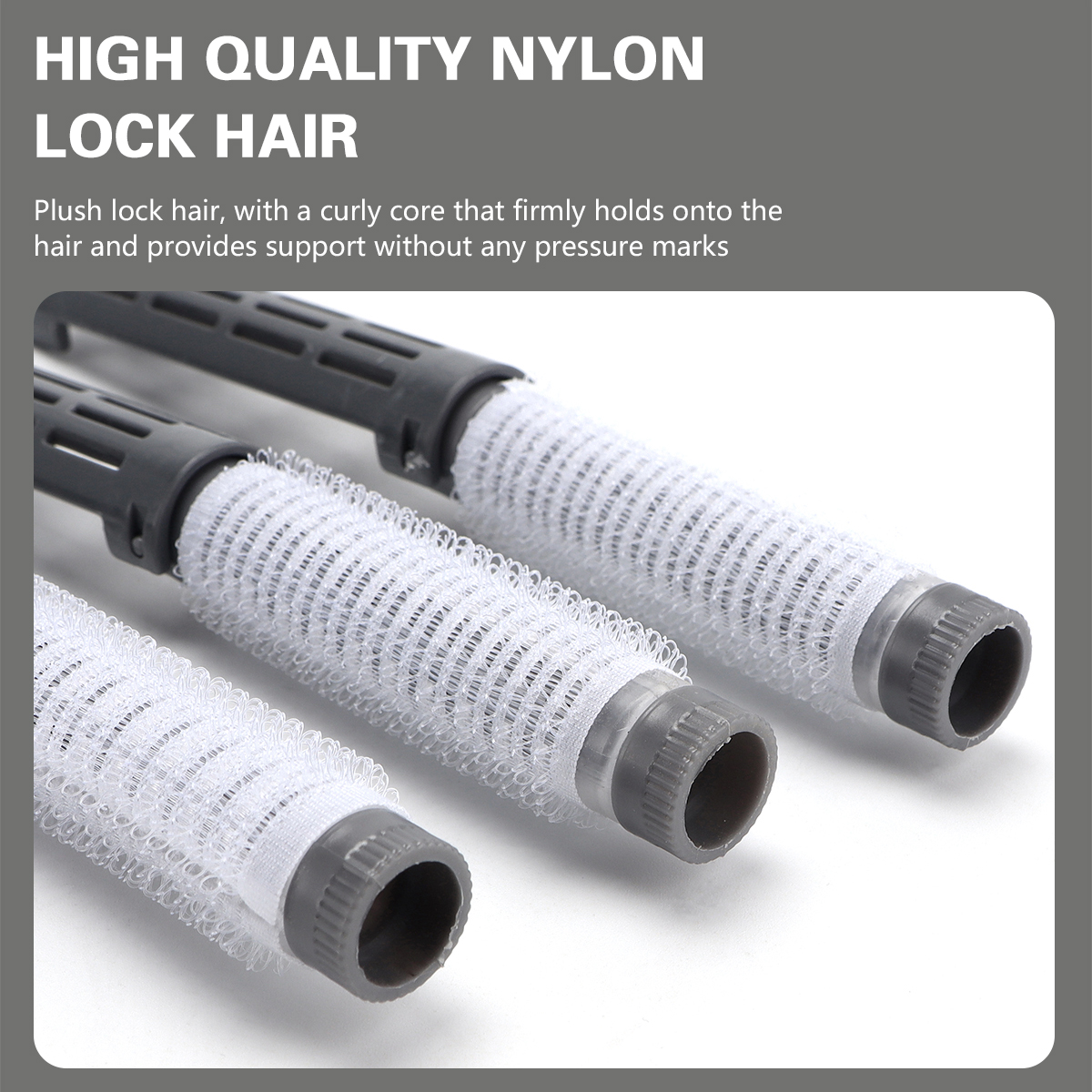 20/14Pcs Barbershop Salon Nylon Haken Schleife Lockenwickler Set Haar Wurzel Dauerwelle Stangen Bars Lockenwickler für Frauen lange Kurze Haare Dauerwelle Werkzeug