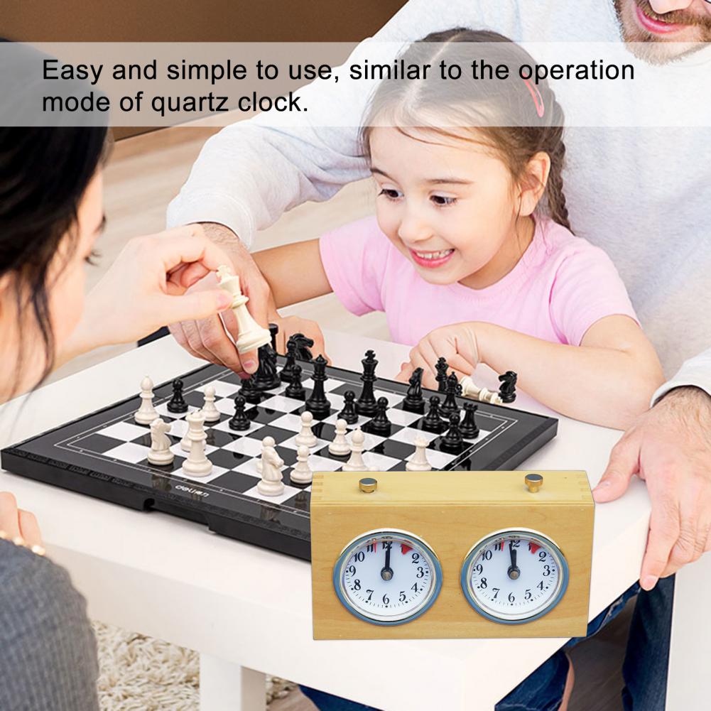 Chess Clock Easy-using Multifunctional Game Timer Vintage Chess Clock Home Chess Game