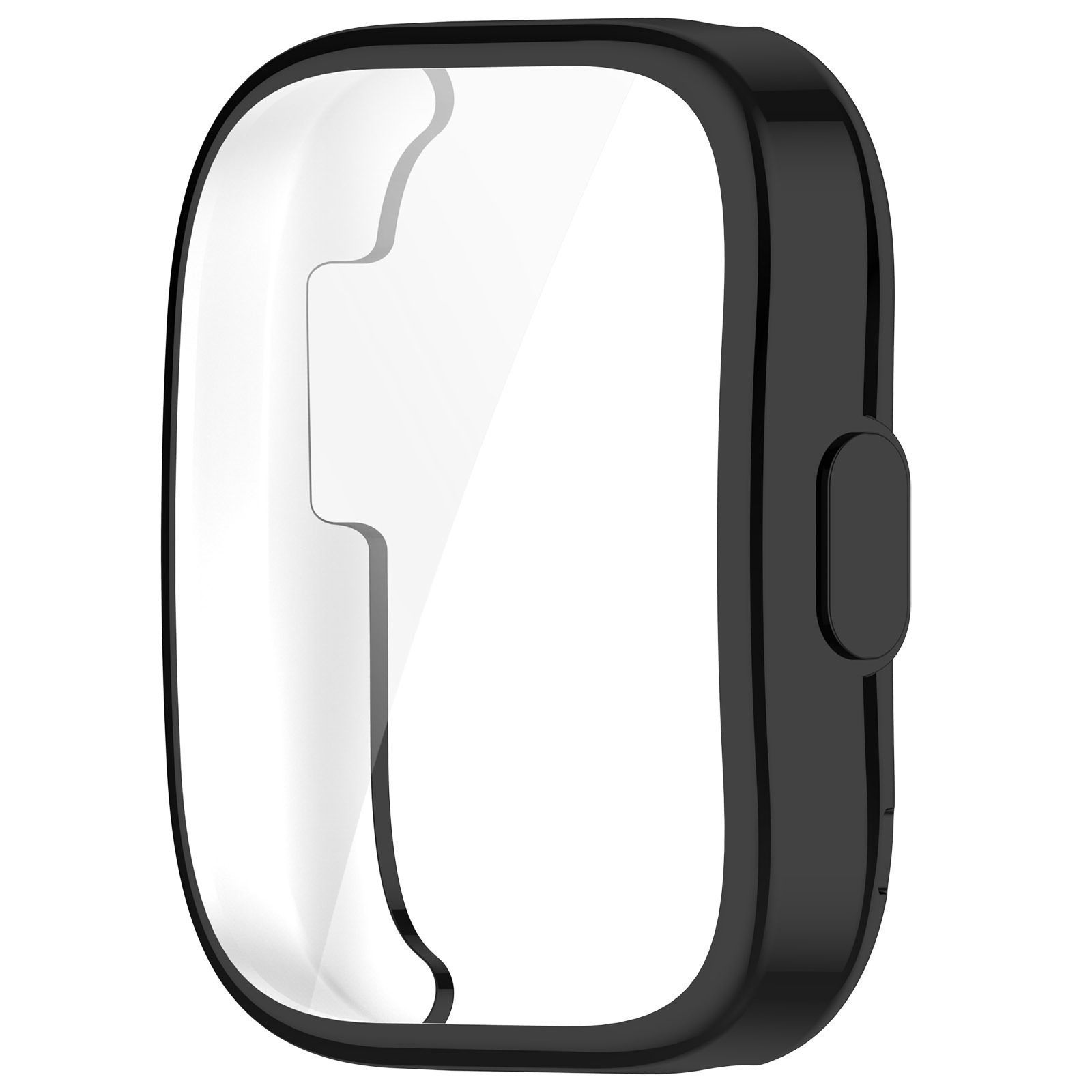 Custodia protettiva per schermo per Amazfit Bip 5 copertura completa paraurti custodia protettiva in TPU morbido per accessori Amazfit Bip5: nero