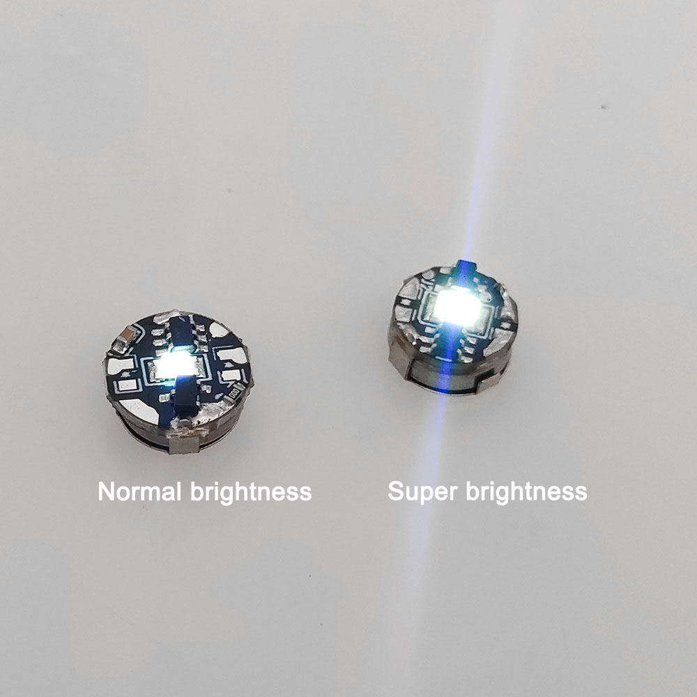 Mini lámpara de Control magnético de superbrillo, luces Led individuales, juguetes Diy, materiales de iluminación inalámbrica, accesorio Diorama, 1 Uds.