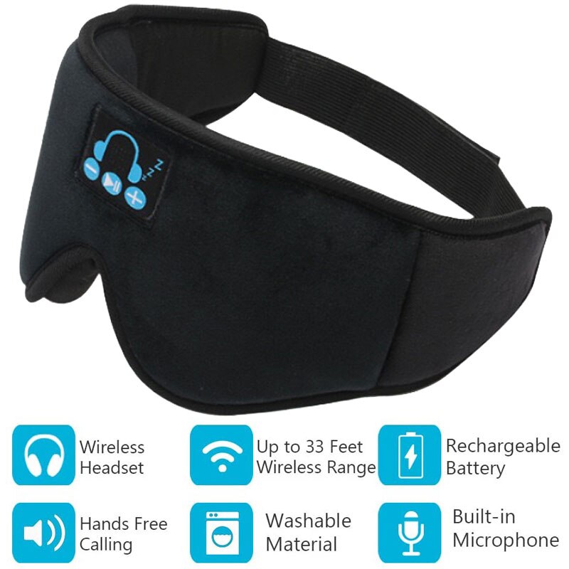 Sleep Headband Bluetooth headphones Wireless Music Sport Headbands Sleeping Earphone SleepPhones Long Time Play Sleeping Headset