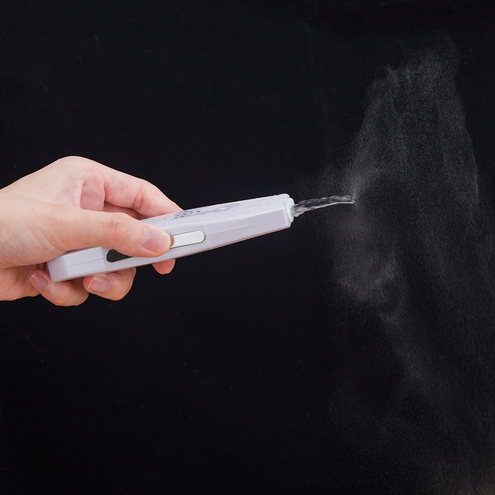 Máquina ultrasónica de limpieza profunda del depurador de la piel máquina de pelar pala limpiador de poros faciales máquina exfoliante DE LA PIEL exfoliante