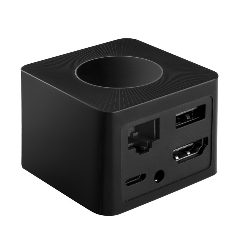 5G 2.4G Dual-band Wireless Screen Q2 WiFi Display Dongle Mirroring Adapter 1080P H RJ45 Ethernet Port Screen Sharing Device