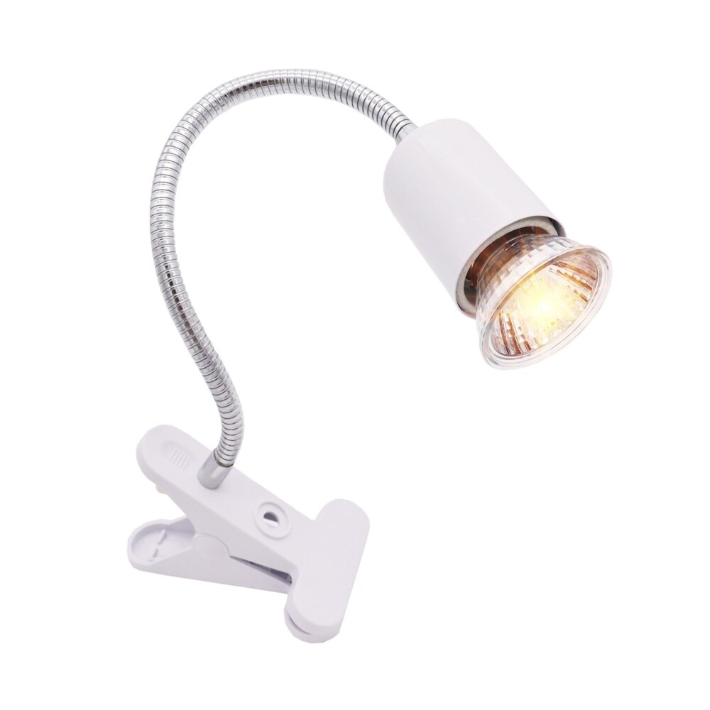 Uva/Uvb E27 Reptiel Aquarium Warmte Lamp Clip-On Lamp Verstel Houder Schildpadden Koesteren Uv Verwarming Lamp kit Voor Hagedis Schildpad