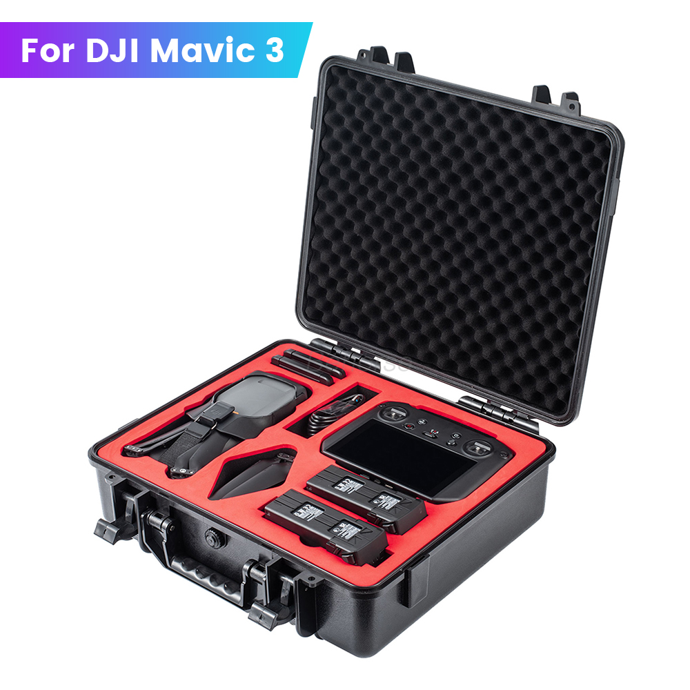 DJI Mavic 3 custodia rigida custodia per il trasporto ABS scatola impermeabile valigia borsa antideflagrante per accessori Drone Mavic 3