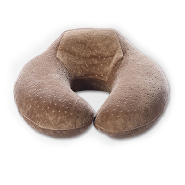 U Vormige Hals Kussens Memory Foam Reizen Kussen Nek Gezondheidszorg Accessoires Comfortabele Kussens Voor Goede Slaap Thuis Textiel: Coffee