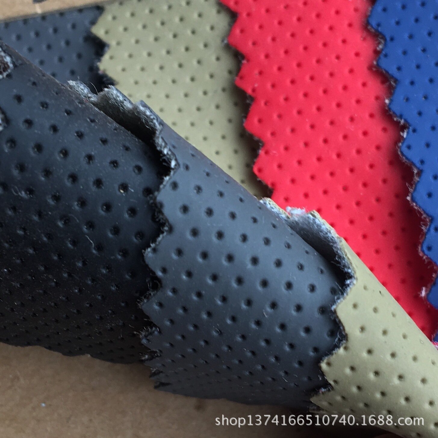 Autostoel Leer Stof Simulatie Stuurhoes Pu Synthetisch Leer Stof Door De Werf Ambachten Materialen