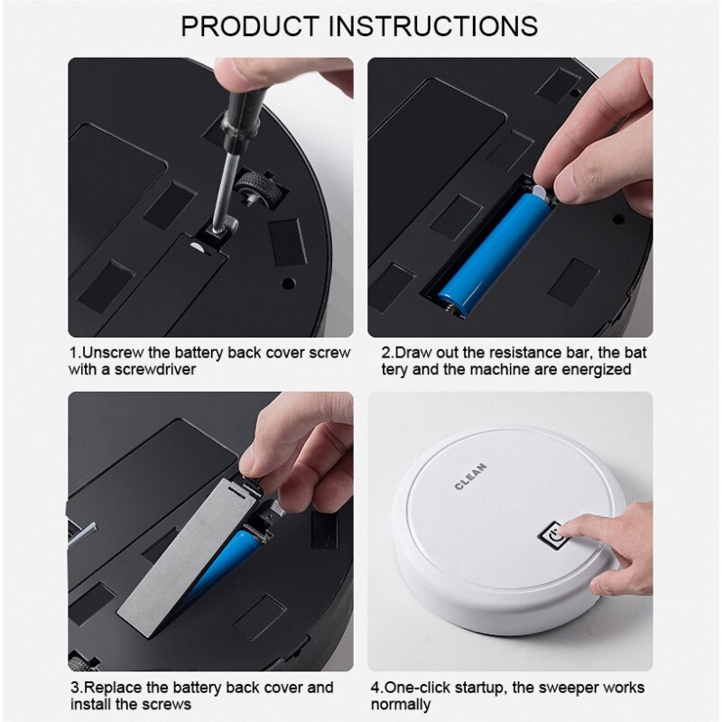 Intelligent Sweeping Robot Automatic Cleaning Machine Lazy Smart Vacuum Cleaner Household Appliances