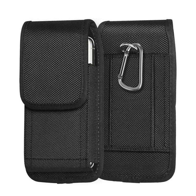 Custodia Borsa Marsupio Cintura Borsello Nylon Per IPhone 14 Plus Pro Max BCS5 E - Foto 3