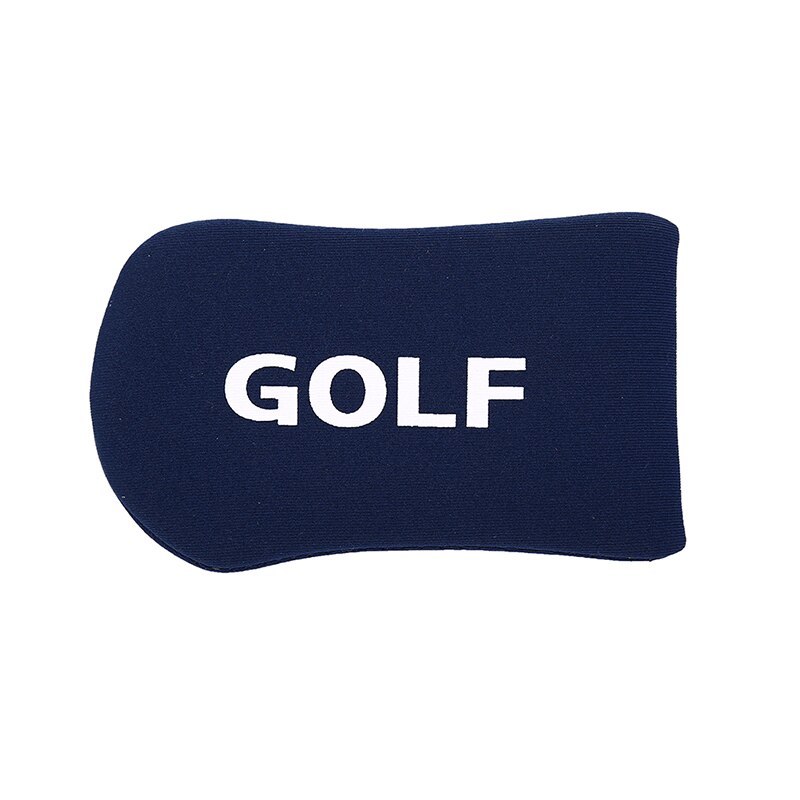 1Pc negro/rojo/azul Headcover Set de funda protectora de Club de Golf de Putter: Azul