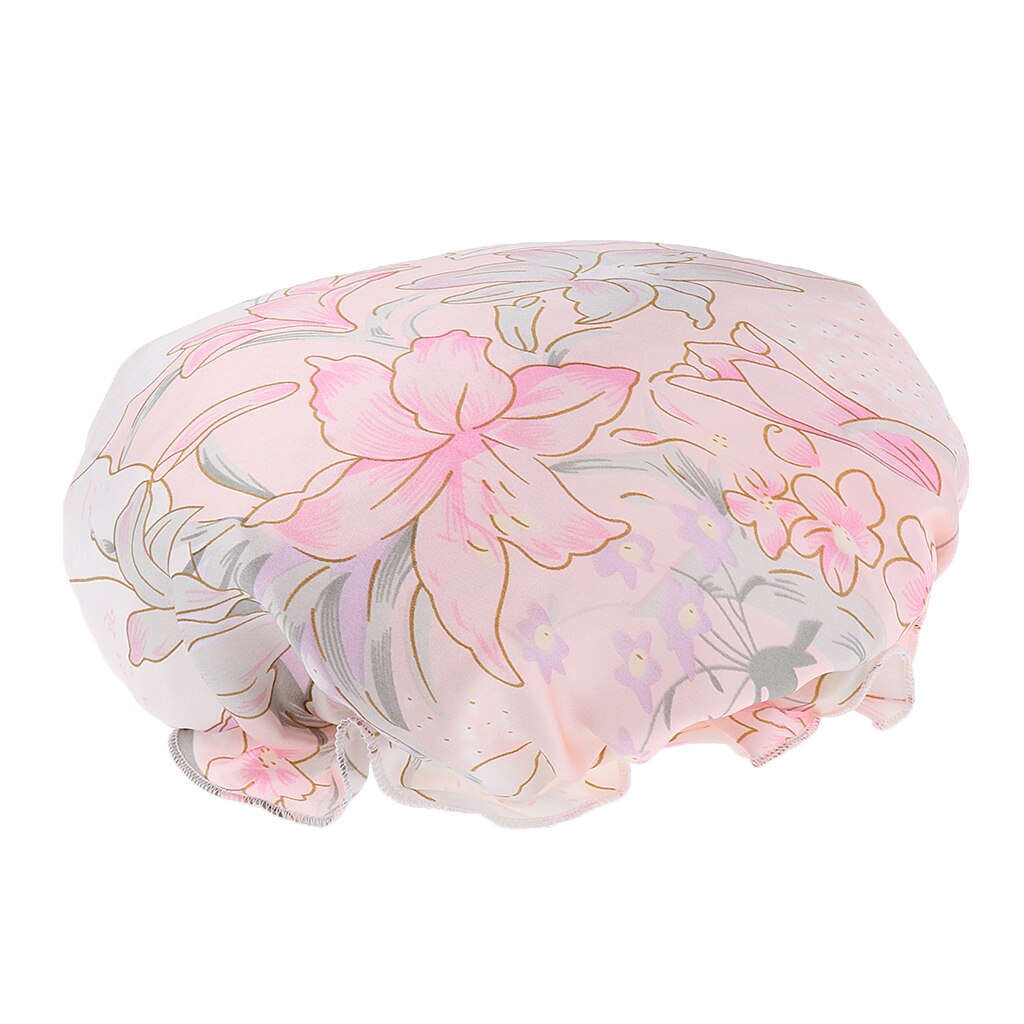 Pure Soft Silk Sleeping Cap Sleep Hat Night Hair Bonnet Scarves