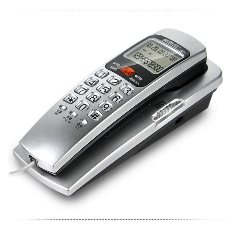 Wandmontage Wired Snoer Telefoon Desktop Telefoon Kantoor Vaste Home Vaste Telefoon Caller Id: 6