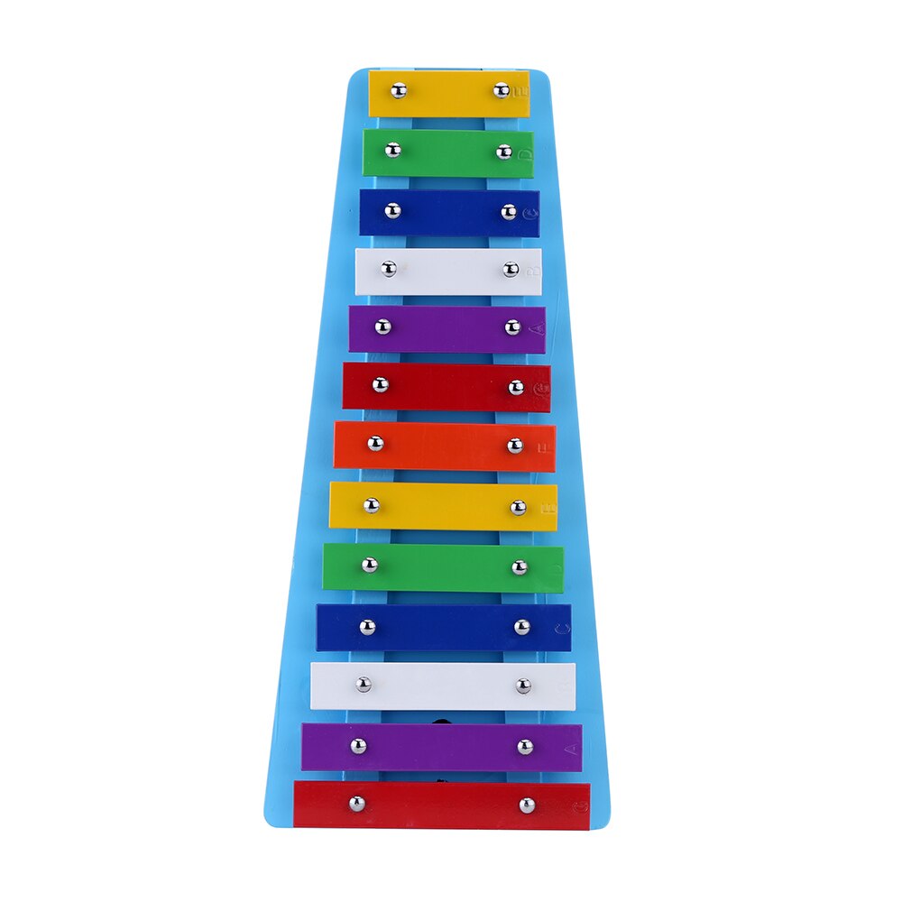 13 bar barnets glockenspiel xylofon fargerik note av pedagogisk slagverk instrument rytme leketøy for baby småbarn barn