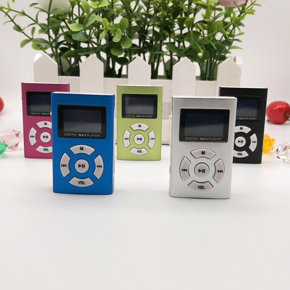 Mini reproductor de música MP3 USB Hifi, pantalla LCD, compatible con tarjeta Micro SD TF de 32GB, deportivo, a la , estilo, , 1 Uds.