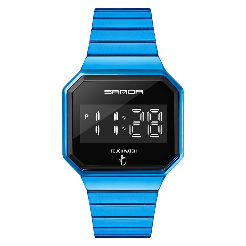 Montre numérique pour hommes montre écran tactile LED montre électronique étanche pour hommes montres de plongée horloge de sport de de