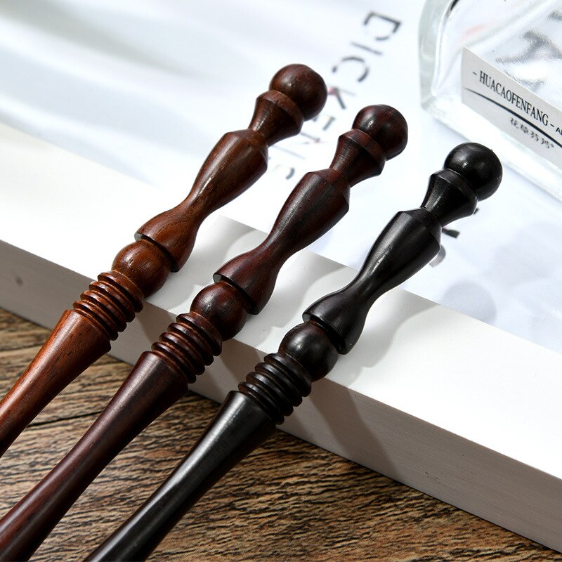 1Pc Kalligrafie Pen Houder Schuine/Rechte Engels Script Antieke Effen Kleur Hout Dip Pen Houder