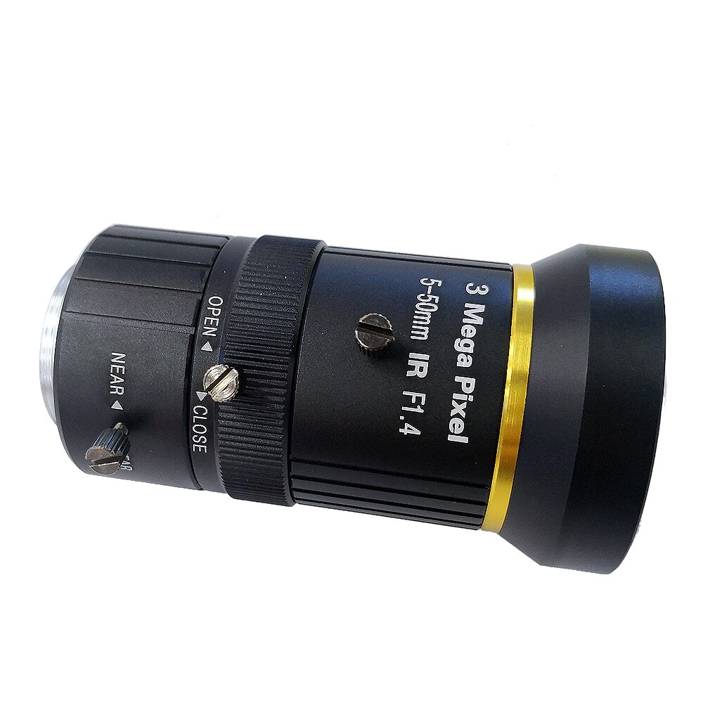 3MP CS Camera Lens 5-50mm manual Varifocal CCTV Lens for IP Camera AHD camera