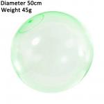 Bubble Ball Inflatable Fun Ball Kids Toys Tear-Resistant Super Bubble Ball Balloons Outdoor Balls Durable Children Toys: Green-50cm