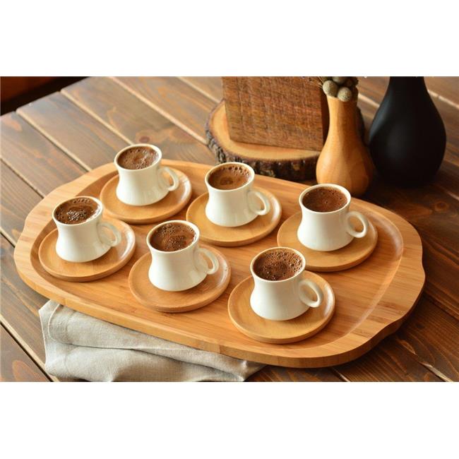 Bambum supra 6 pesonality kaffekopp sett svart