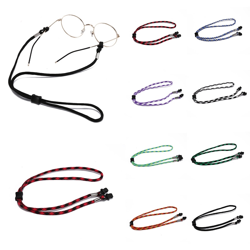 36.5mm brede briller solbriller ledningsstrop i etnisk stil bomuldsbriller lanyard briller halsrem string reb band briller ledning