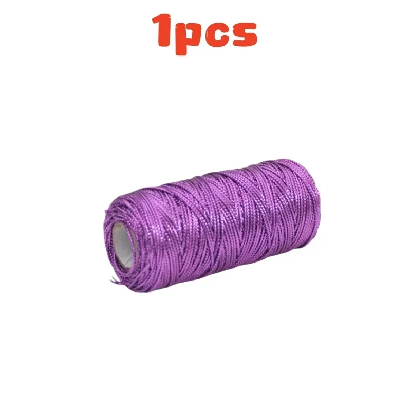 Złoty i srebrny sznurek makramowy, kokardki ze sznurka, rękodzieło DIY robić pakowania prezentów, szycie, skręcona nić, tekstylia domowe: Antyczne srebro